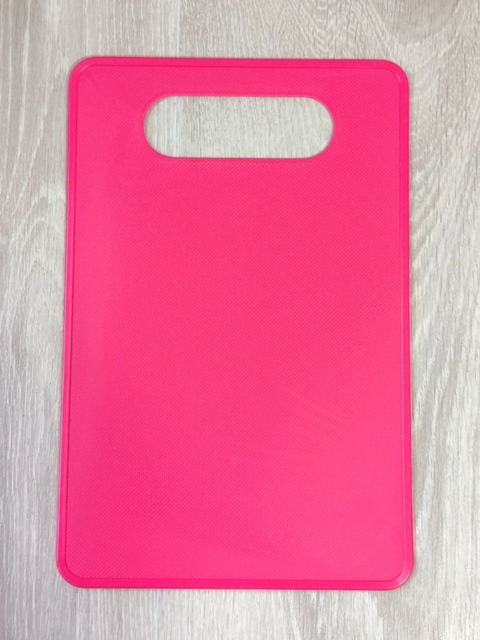 Planche à découper enfant, rose, pédagogie Montessori