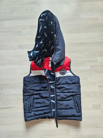Veste sans manches garçon 6 mois