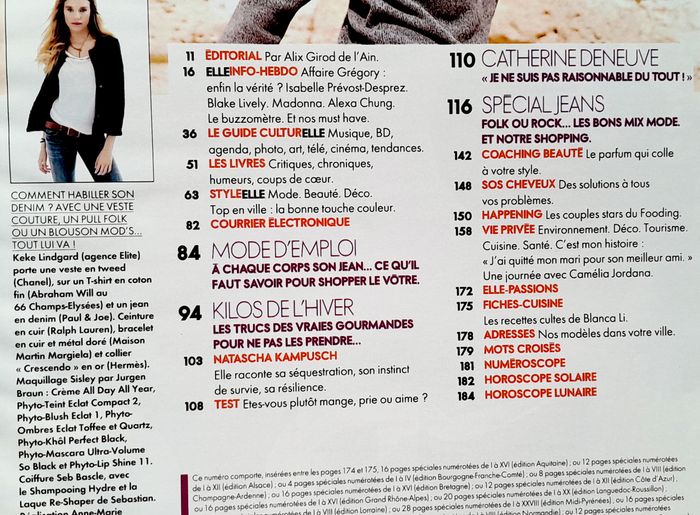 Magazine Elle n°3383 octobre 2010 - photo numéro 4