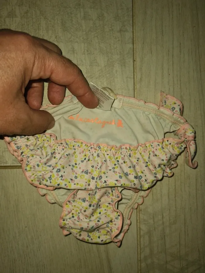 Maillot de bain bas lulu castagnettes 12 mois fille - photo numéro 6
