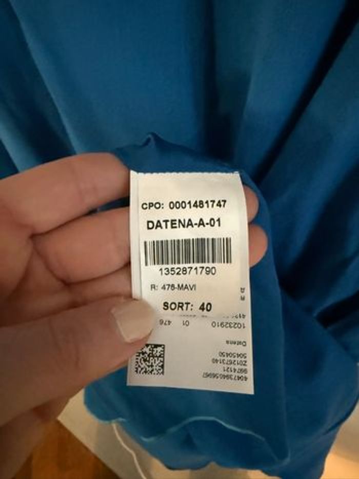 Robe Boss Hugo Boss - Bleu Profond - photo numéro 8