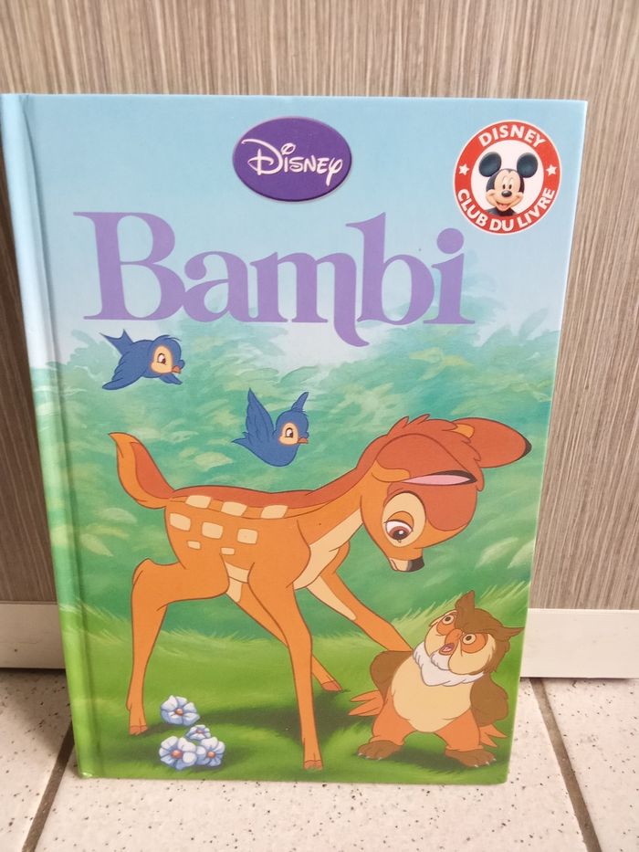 Livre Disney club du livre bambi