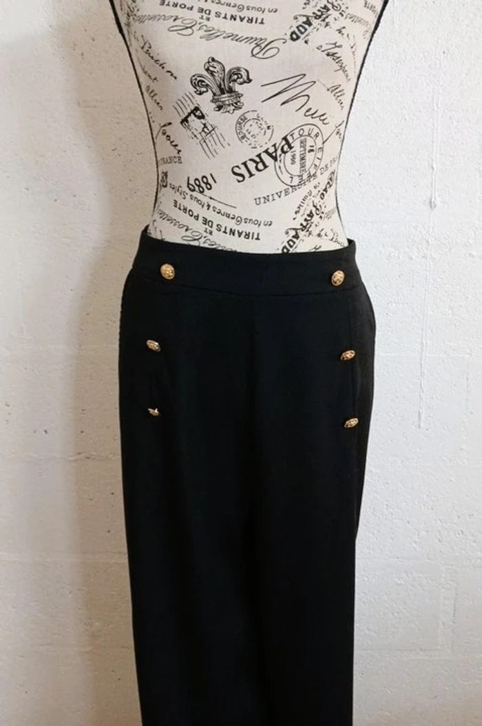 🖤 Pantalon noir jambes larges – SHEIN – Taille 42 / XL - photo numéro 2