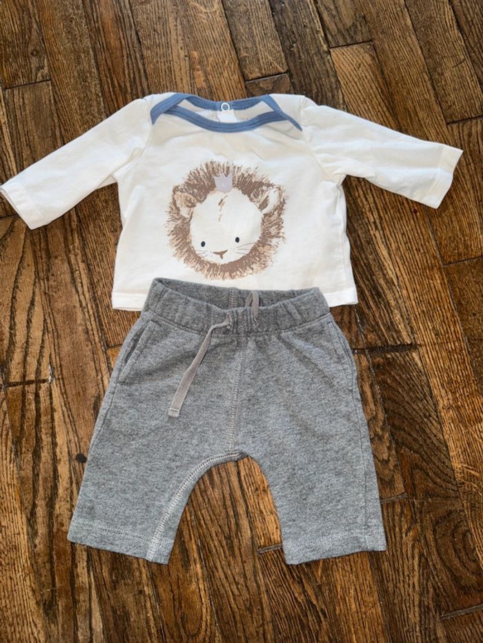 Haut sergent major et bas vertbaudet 1 mois