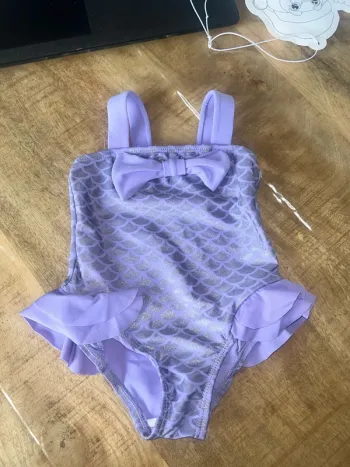 Maillot de bain sirène bébé fille