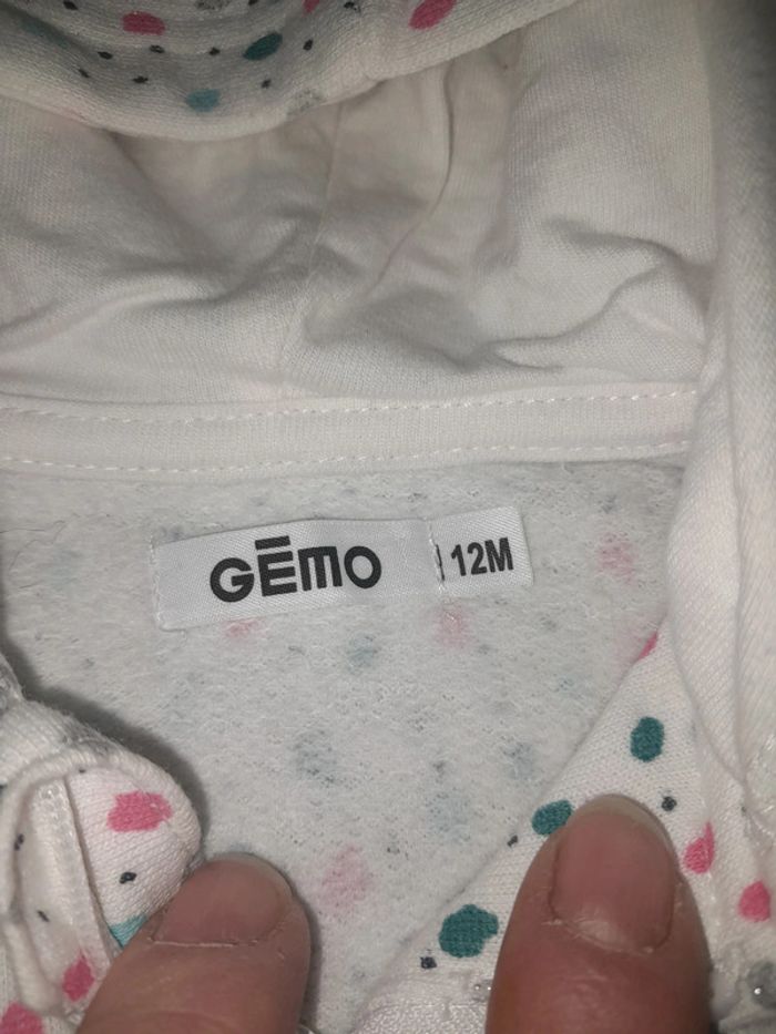 Veste gemo 12mois 👧 - photo numéro 3