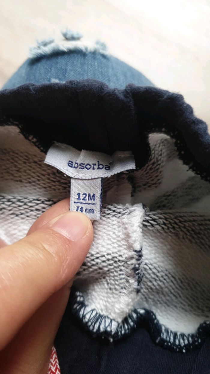 Pantalon de jogging absorba 12m rayé - photo numéro 3
