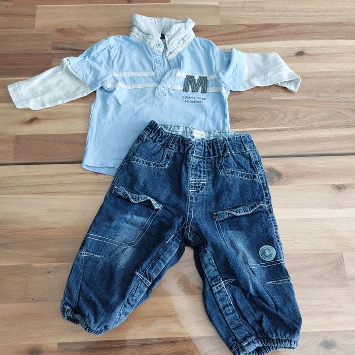 Ensemble hiver 9 mois garçon