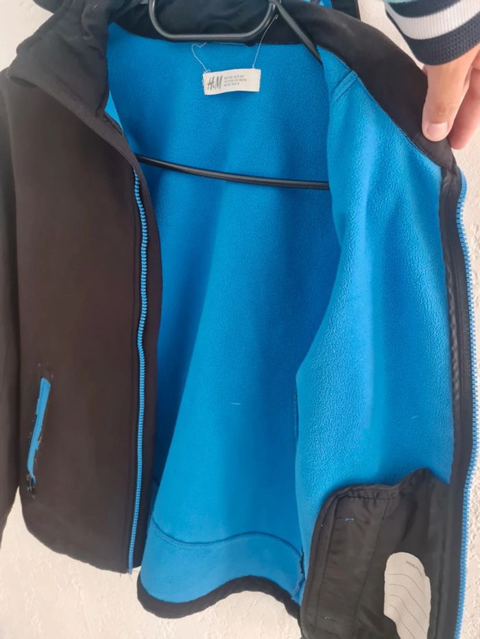 Parka à capuche H&M 11-12 ans int polaire - photo numéro 3
