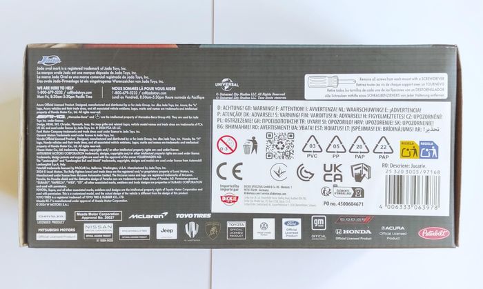 FAST & FURIOUS - 1995 Toyota Supra - Voiture Collection - Jada Toys - 1:24 - photo numéro 4