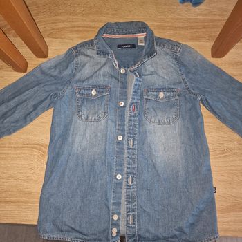 Chemise jeans
