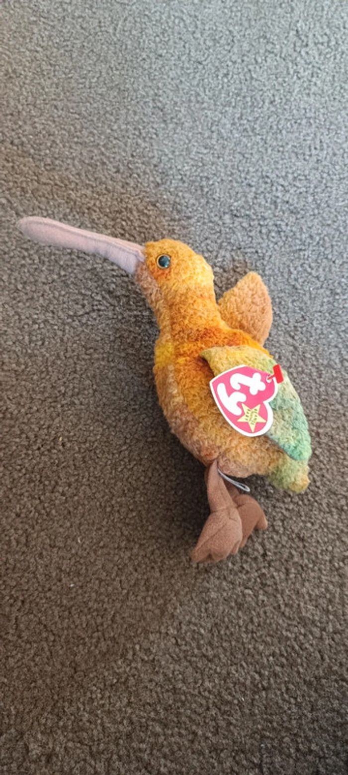 Peluche kiwi ty beanie original baby