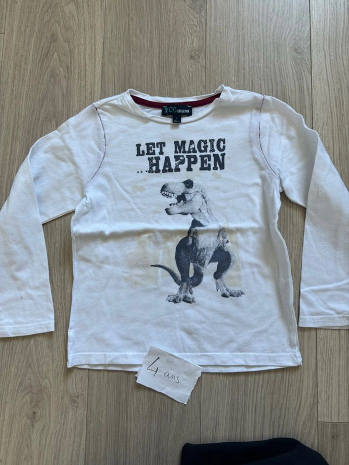 T-shirt 4 ans