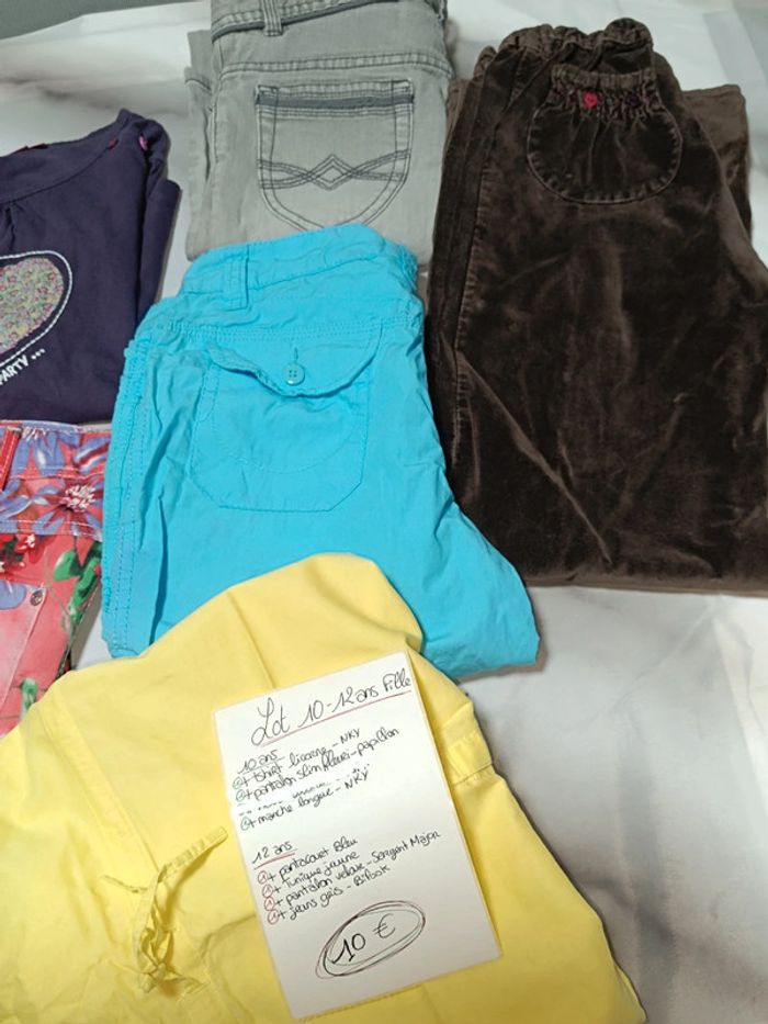 Lot vêtements⭐10-12ansfille⭐ - photo numéro 3