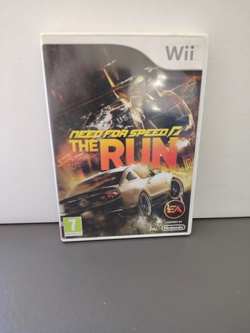 Boîtier Need for speed the run wii