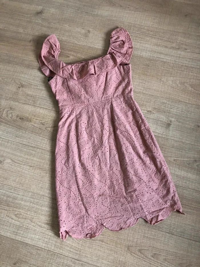 Robe rose à manches courtes Morgan taille 38 jamais portée - photo numéro 16