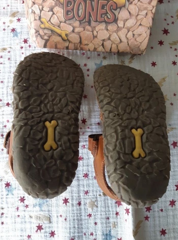 Sandales en cuir marron Stones and Bones Taille 29 - photo numéro 4