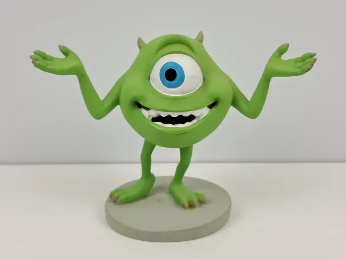 Figurine Bob Razowski dans Monstres et Cie de Disney et Pixar