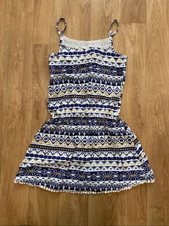 Robe à bretelles fille 6 ans