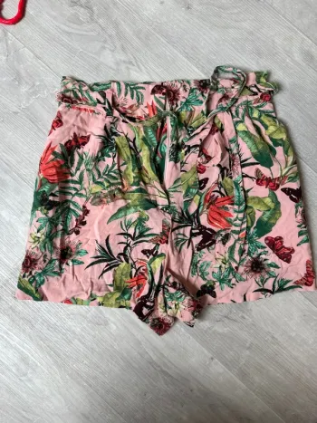 Short fluide taille haute