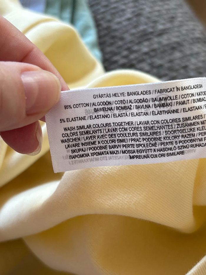 TEE shirt femme primark jaune - photo numéro 6