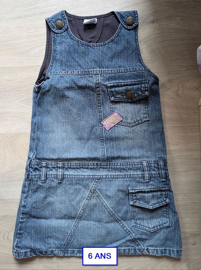 Fille 6 ans Robe en jean