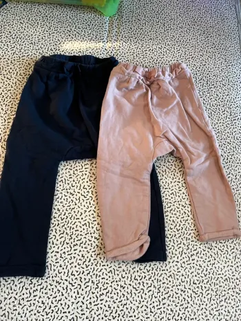 Lot de 2 joggings Orchestra taille 23 mois