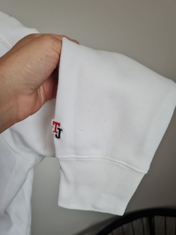 Sweat blanc tommy hilfiger - photo numéro 3