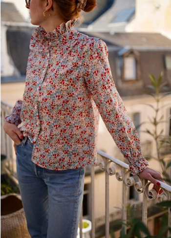 Chemisier Charlior fleuri