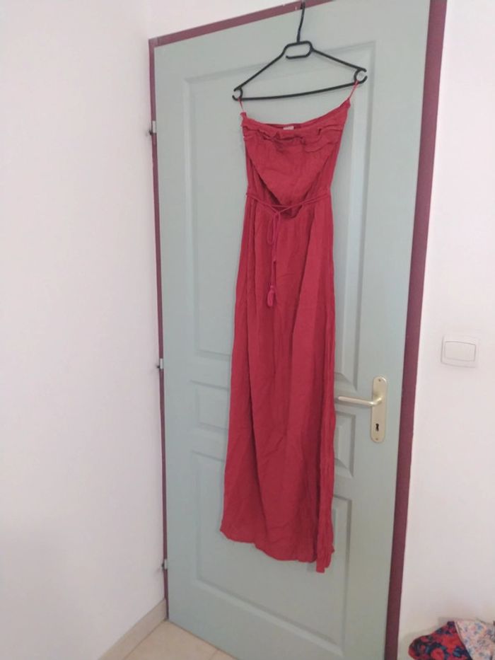 Robe longue rouge pimkie taille S - sans bretelle