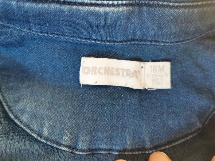 Veste en jean fourrée 18 mois - photo numéro 5