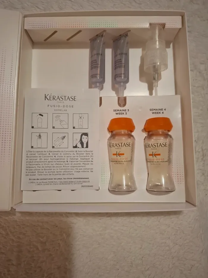 Fusio dose Kerastase soin cheveux Neuf