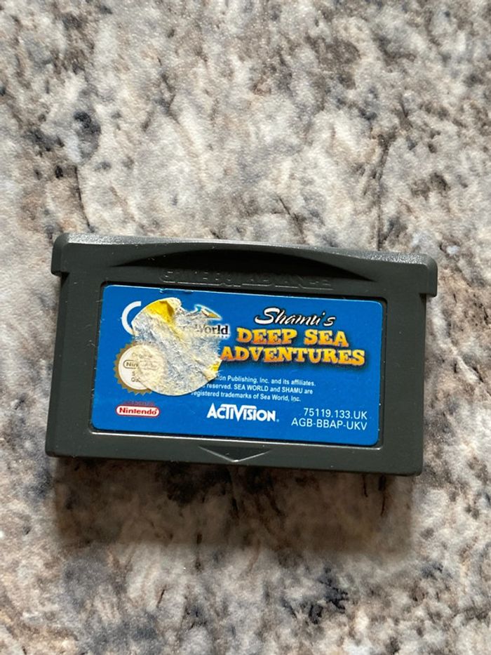 deep sea adventures game boy advance - photo numéro 1