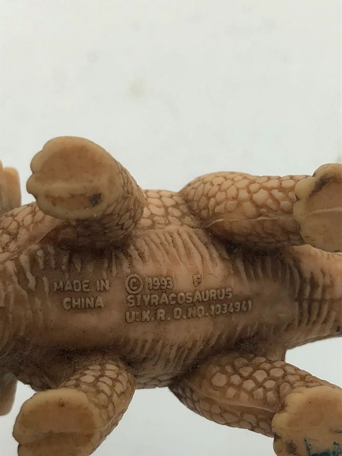 Figurine dinosaure Styracosaurus 1993 N•1034941 - photo numéro 7