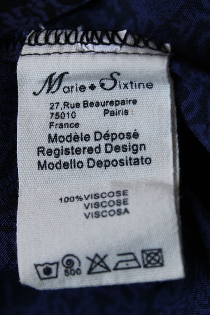 🖤 Élégante jupe noire à motifs Marie Sixtine, taille M, en parfait état ! 🖤 - photo numéro 6