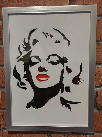 Cadre Marilyne Monroe