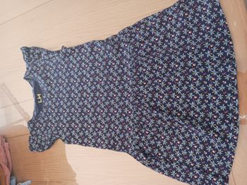 Robe bleue marine