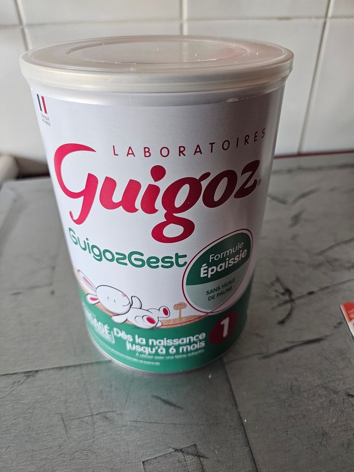 Lait guigozgest epaissie