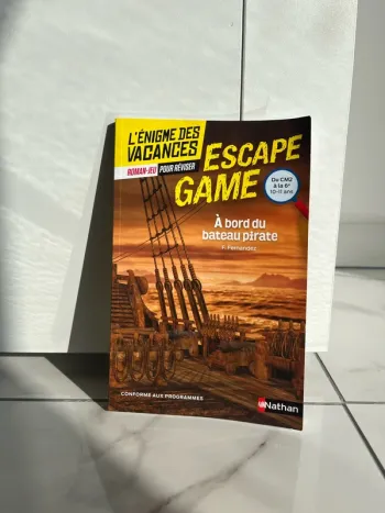 L’énigme des vacances Escape game