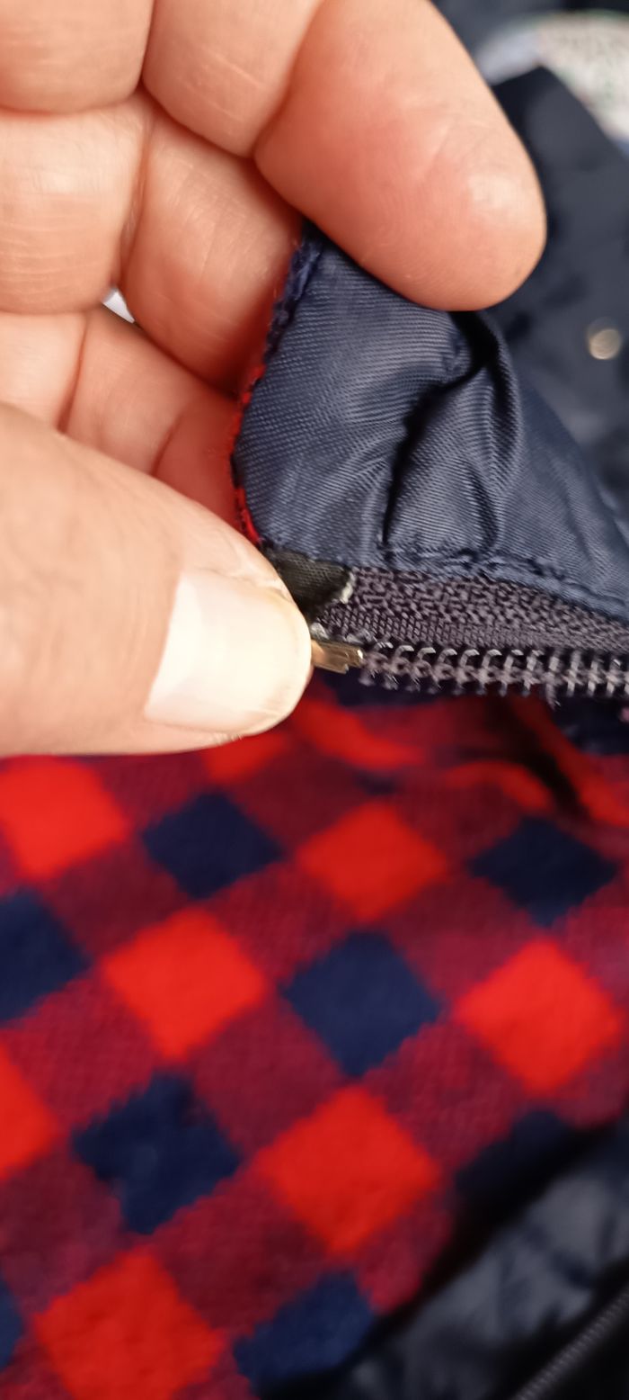 K-Way capuche vintage, doublé chaudement - photo numéro 9