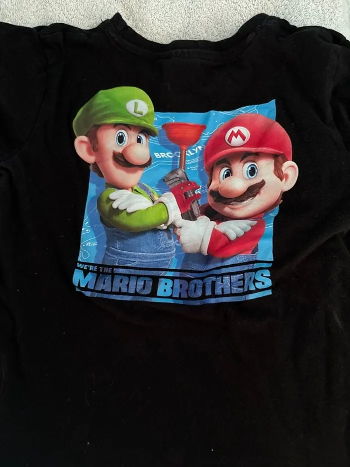 T shirt Mario - photo numéro 3