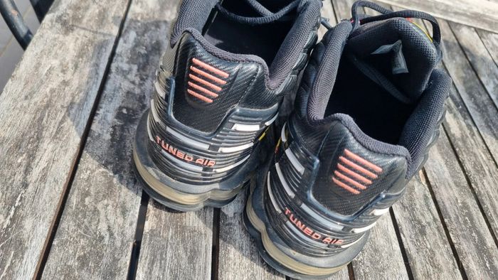 Baskets air Max TN  plus 3 chamoix noir blanc 42 - photo numéro 5
