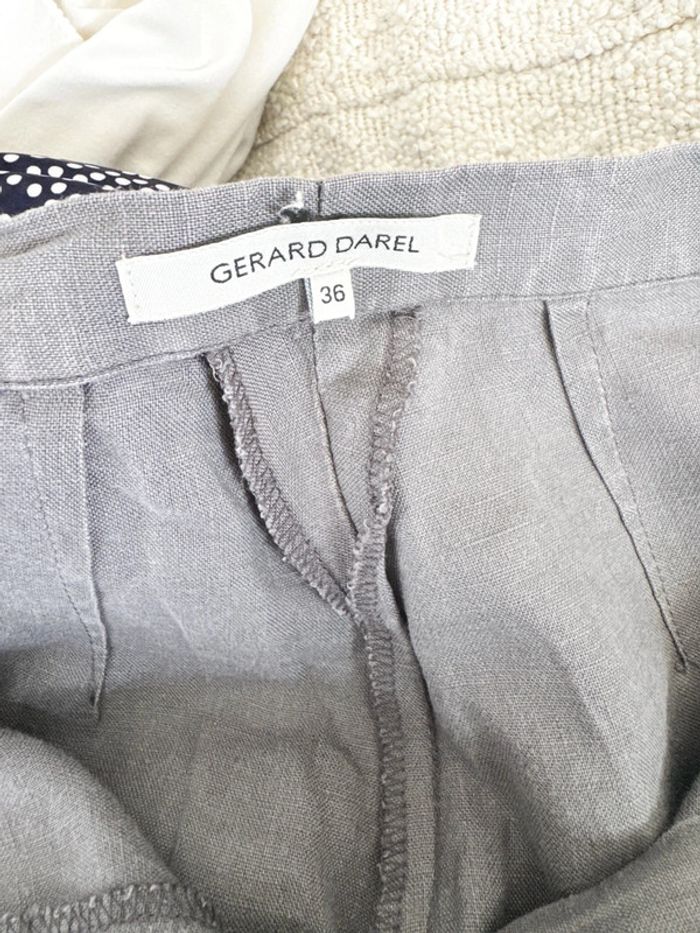 Pantalon Gérard Darel 100% lin - photo numéro 7