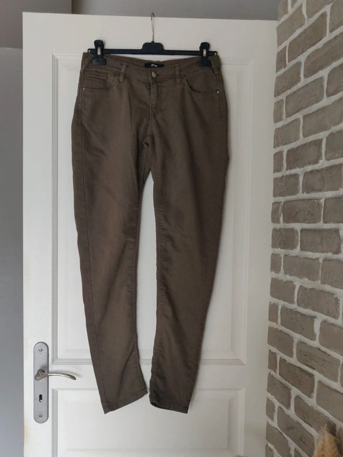 Pantalon en toile Kaki Mim - photo numéro 9