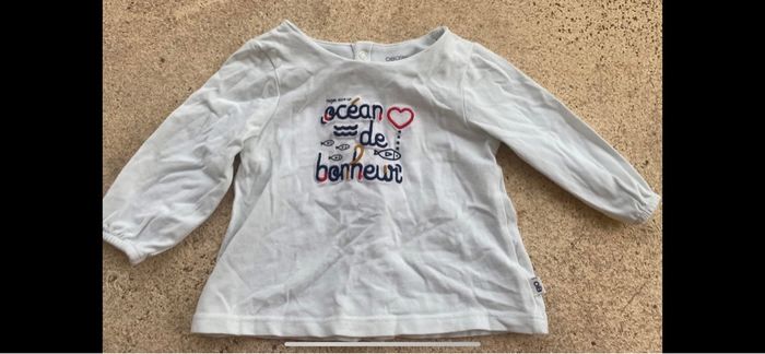 Tee shirt manches longues Obaibi - photo numéro 3