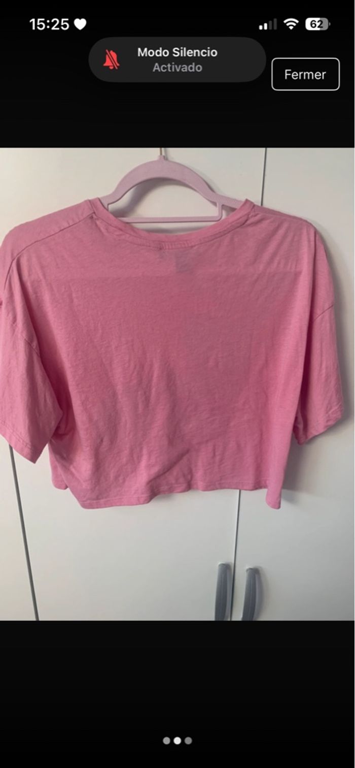 Crop top rose - photo numéro 3