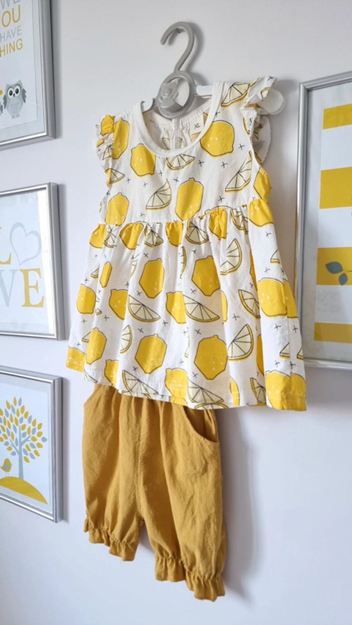 Ensemble citron taille 4ans=XL neuf - photo numéro 8