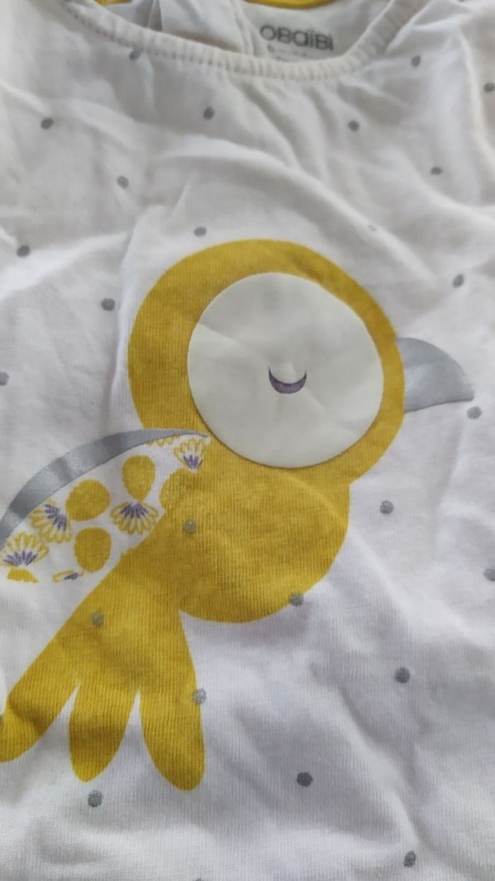 Lot 8 - tenue fille + sandales en 6 mois - photo numéro 2