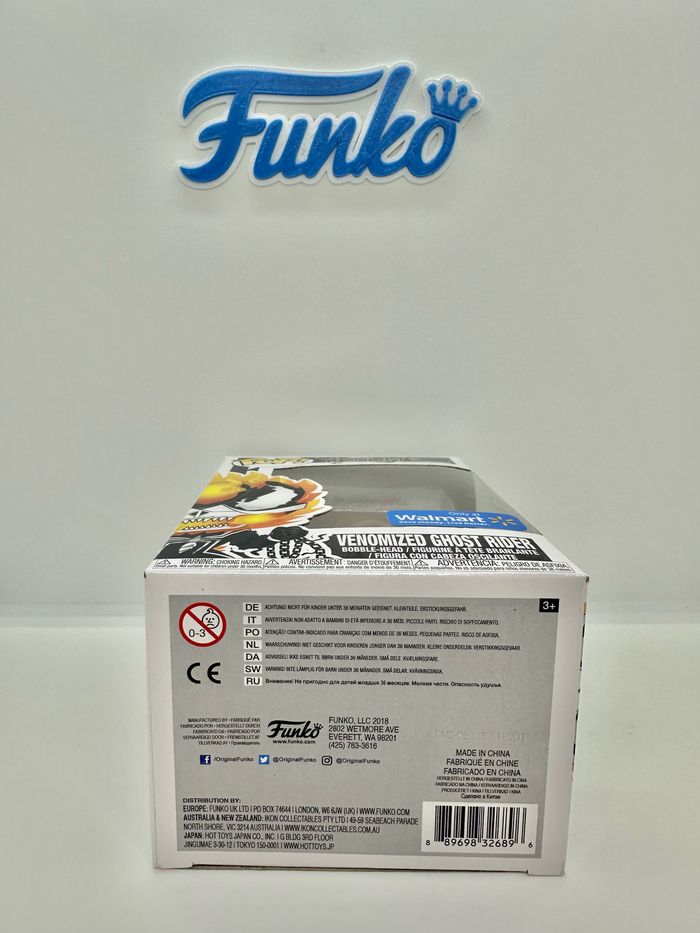 Funko Pop Marvel Venom Venomized Ghost Rider 369 Walmart Exclusive 🇺🇸 - photo numéro 7