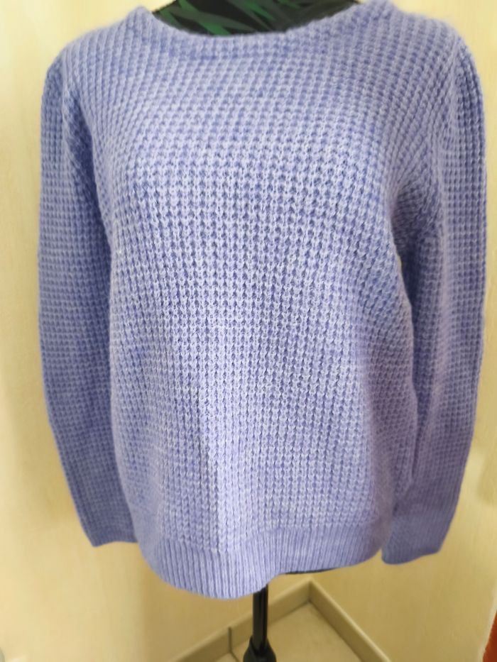 Pull couleur lilas - photo numéro 2